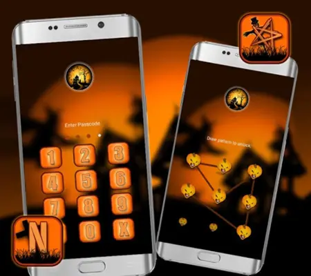 Halloween Dark Night Launcher Theme android App screenshot 0